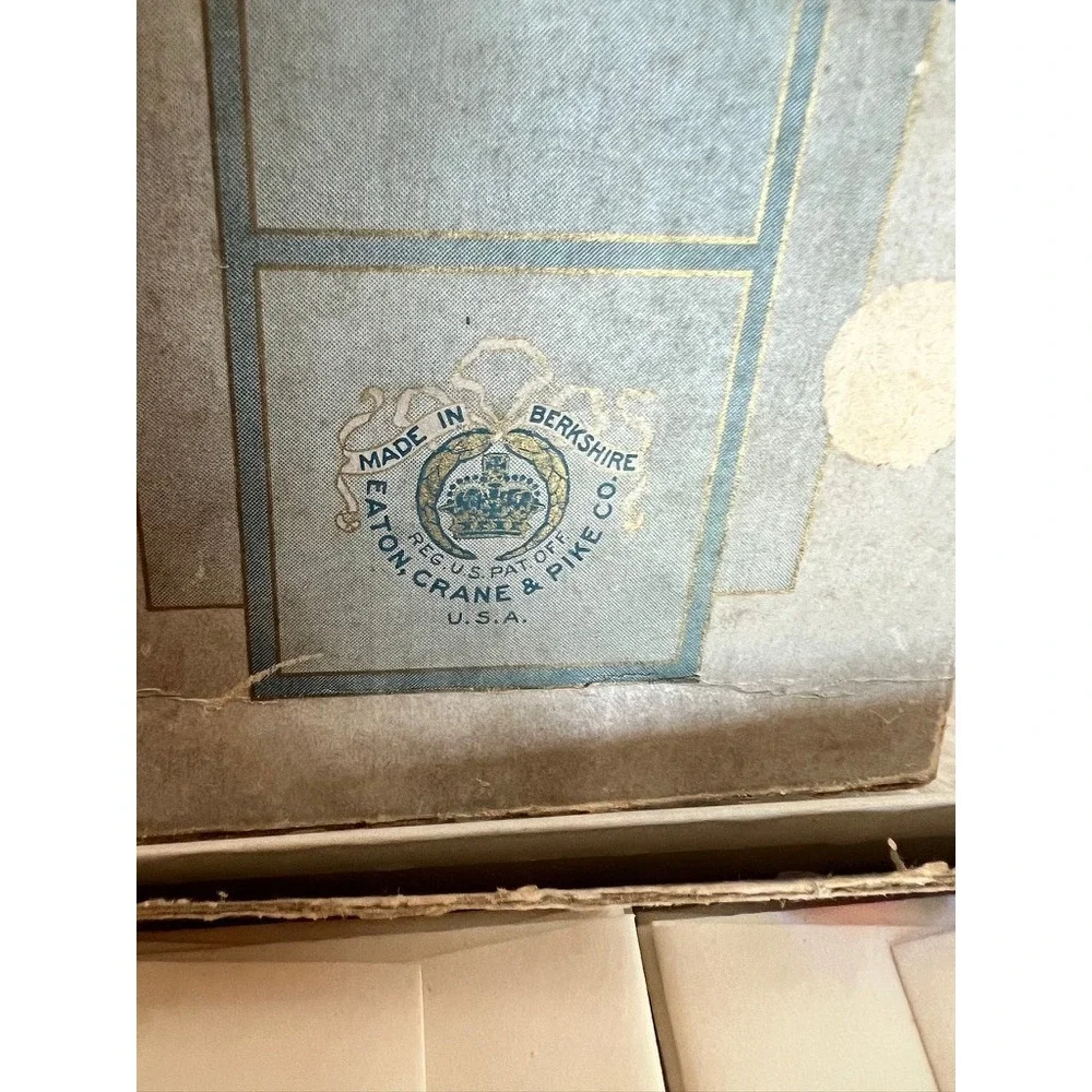 Unused Children's Stationery Art Deco Style Box & Sweet Nursery Graphics Eaton